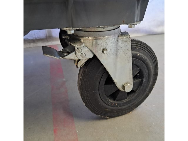 2x rolcontainer, plastic omnium, grijs - afbeelding 12 van  12
