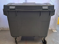 2x rolcontainer, plastic omnium, grijs - afbeelding 7 van  12