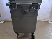 2x rolcontainer, plastic omnium, grijs - afbeelding 8 van  12
