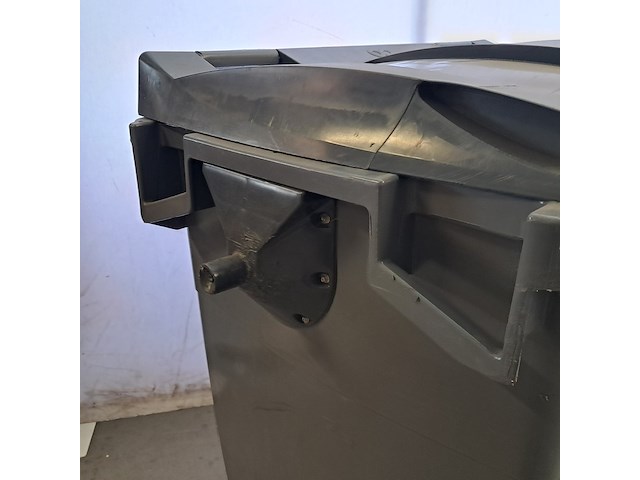 2x rolcontainer, plastic omnium, grijs - afbeelding 10 van  12