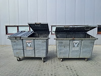 2x rolcontainer