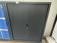 2x roldeurkast, antraciet, 96-ladig - afbeelding 3 van  6