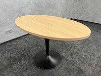 2x rolf benz - design fauteuil met ovale tafel 130x80 - afbeelding 4 van  16