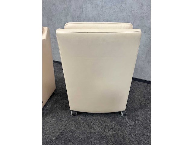 2x rolf benz - design fauteuil met ovale tafel 130x80 - afbeelding 7 van  16