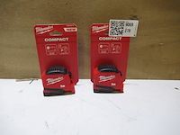 2x rolmaten milwaukee, compact - afbeelding 1 van  1