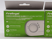 2x rookmelder, fireangel, carbon monoxide alarm - afbeelding 2 van  5