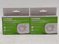 2x rookmelder, fireangel, carbon monoxide alarm
