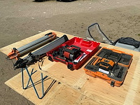 2x rotatielaser: hilti pri 36 & geo-fennel fl200a-n met statieven en toebehoren - afbeelding 1 van  10