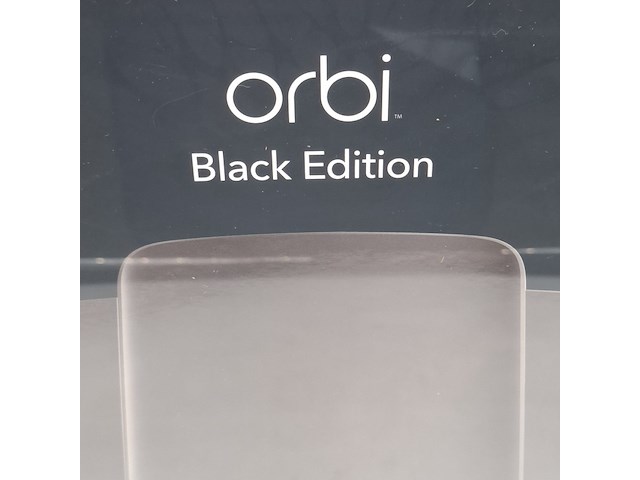 2x router systeem, netgear, orbi black - quad band wifi 6e mesh system - afbeelding 3 van  6