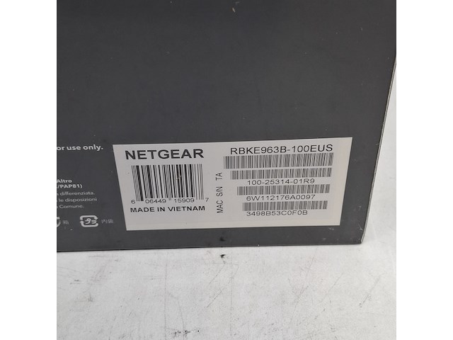 2x router systeem, netgear, orbi black - quad band wifi 6e mesh system - afbeelding 6 van  6