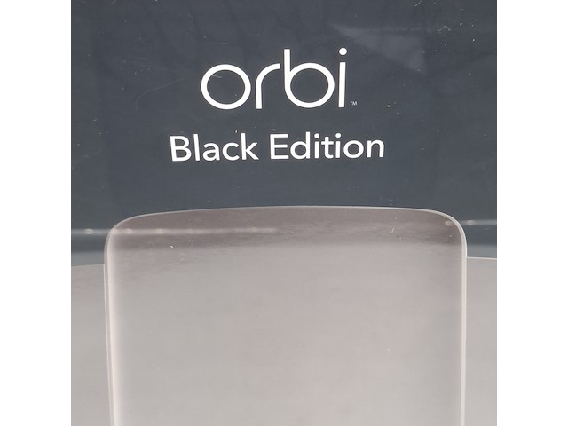2x router systeem, netgear, orbi black - quad band wifi 6e mesh system - afbeelding 3 van  6