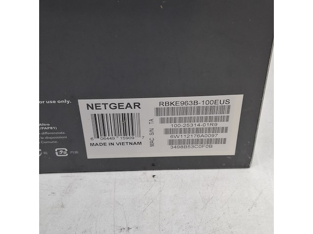 2x router systeem, netgear, orbi black - quad band wifi 6e mesh system - afbeelding 6 van  6