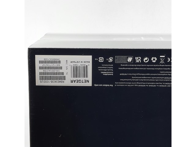 2x router systeem, netgear, orbi black - quad band wifi 6e mesh system - afbeelding 4 van  4