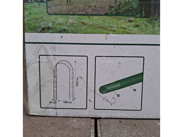 2x rozenboog, nature - afbeelding 5 van  9