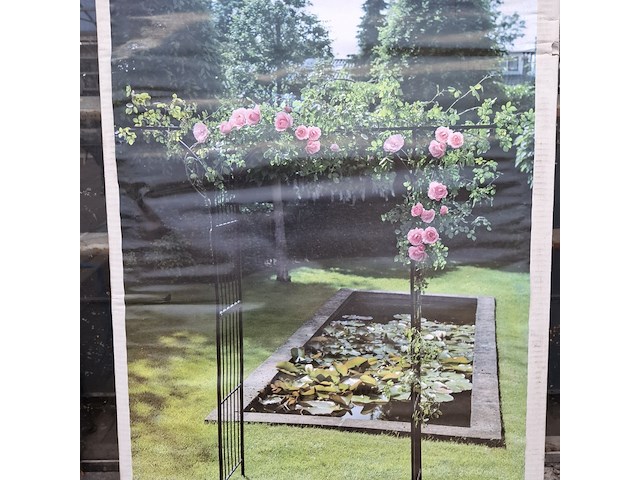 2x rozenboog, nature - afbeelding 7 van  9