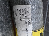 2x rubber en kunststof slangen en vloeistofdichte buis, leebur en sealtite, flexibel, zwart, nieuw - afbeelding 3 van  7