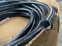 2x rubber en kunststof slangen en vloeistofdichte buis, leebur en sealtite, flexibel, zwart, nieuw - afbeelding 6 van  7