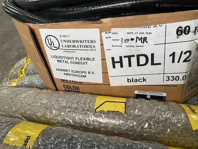 2x rubber en kunststof slangen en vloeistofdichte buis, leebur en sealtite, flexibel, zwart, nieuw - afbeelding 7 van  7