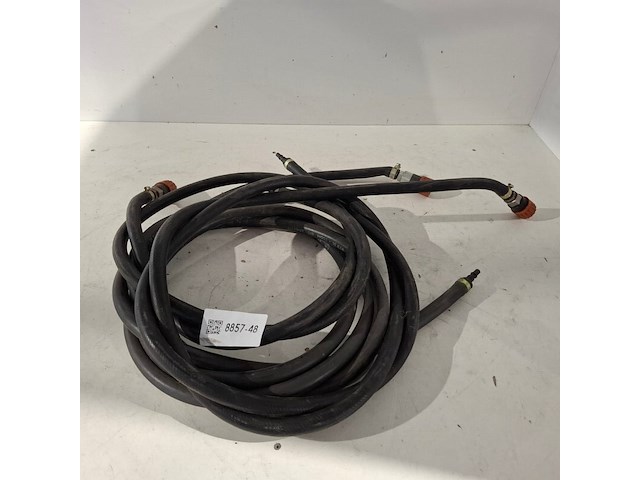 2x rubberen persluchtslang, optimit, air hose 20 bar - afbeelding 1 van  4