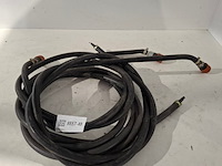 2x rubberen persluchtslang, optimit, air hose 20 bar - afbeelding 1 van  4