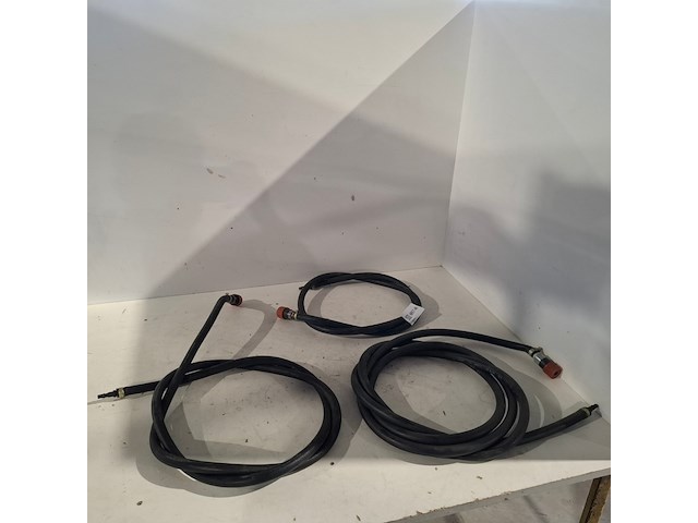 2x rubberen persluchtslang, optimit, air hose 20 bar - afbeelding 2 van  4