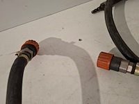 2x rubberen persluchtslang, optimit, air hose 20 bar - afbeelding 3 van  4