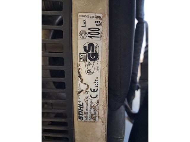 2x ruggedragen bladblazer, stihl, br500 - afbeelding 9 van  19