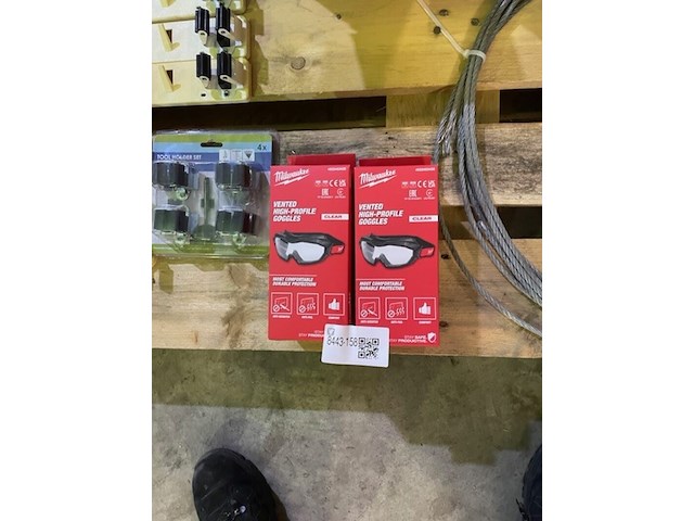 2x ruimzichtbril milwaukee, full focus - afbeelding 2 van  2