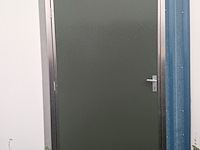 2x rvs deur met sandwichpaneel - afbeelding 3 van  14