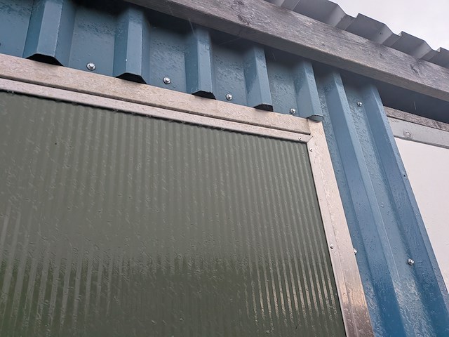 2x rvs deur met sandwichpaneel - afbeelding 4 van  14