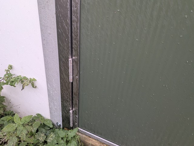 2x rvs deur met sandwichpaneel - afbeelding 6 van  14