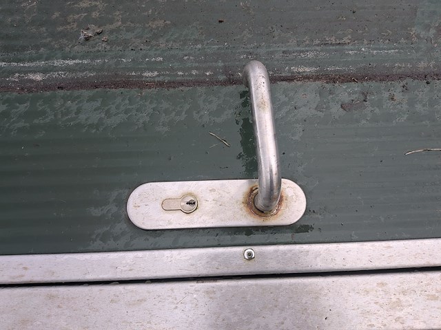 2x rvs deur met sandwichpaneel - afbeelding 9 van  14