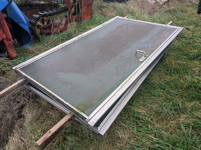 2x rvs deur met sandwichpaneel - afbeelding 10 van  14