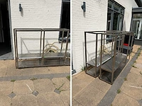 2x rvs hangrek horeca (2x) - afbeelding 1 van  3