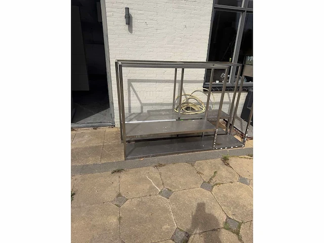 2x rvs hangrek horeca (2x) - afbeelding 2 van  3