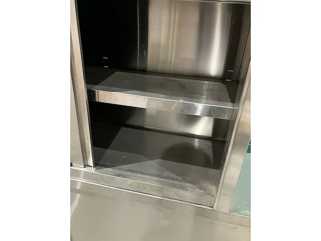 2x rvs horeca hangschuifkasten, ggm gastro - afbeelding 3 van  5