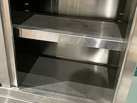 2x rvs horeca hangschuifkasten, ggm gastro - afbeelding 3 van  5