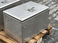 2x rvs kist, tilbox - afbeelding 2 van  9