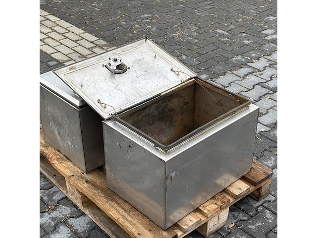 2x rvs kist, tilbox - afbeelding 4 van  9