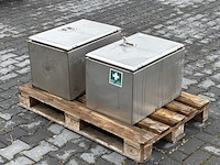 2x rvs kist, tilbox - afbeelding 9 van  9