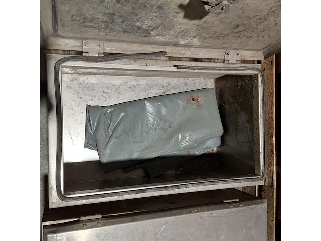 2x rvs materiaal kist - afbeelding 3 van  12