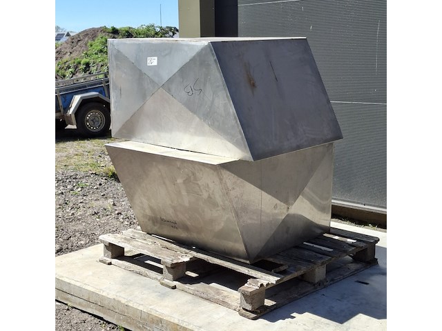 2x rvs waterdrinktank - afbeelding 6 van  12