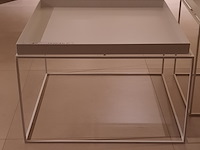 2x salontafel hay, tray table, wit - afbeelding 4 van  10