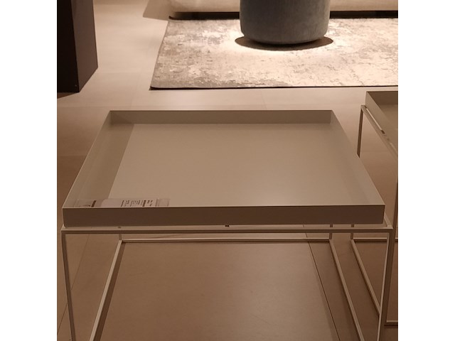2x salontafel hay, tray table, wit - afbeelding 5 van  10