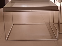 2x salontafel hay, tray table, wit - afbeelding 6 van  10