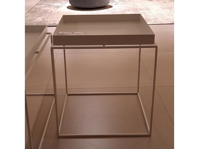2x salontafel hay, tray table, wit - afbeelding 7 van  10