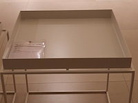 2x salontafel hay, tray table, wit - afbeelding 9 van  10