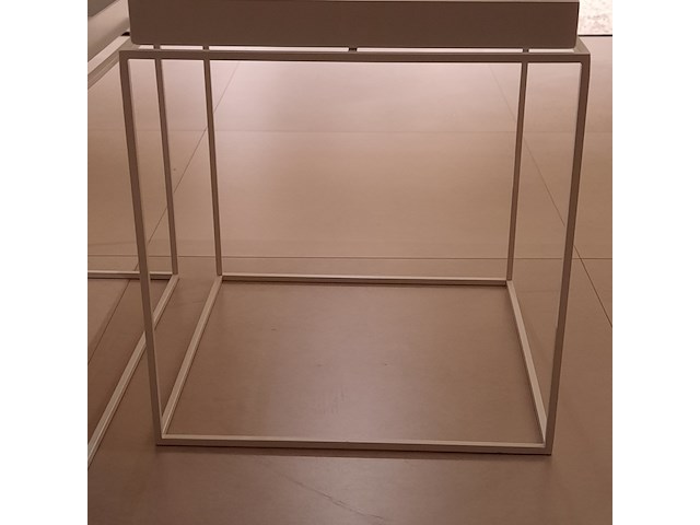 2x salontafel hay, tray table, wit - afbeelding 10 van  10