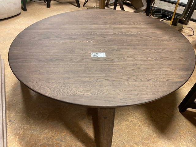 2x salontafel, passe partout, tube, bruin, 100cm en 75cm - afbeelding 1 van  5