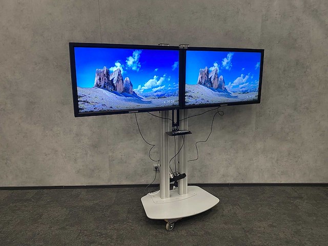 2x samsung 460mx-2 - 46" lcd flat panel display met statief - afbeelding 17 van  22